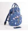 Sunveno Diaper Bag with USB - Unicorn Blue